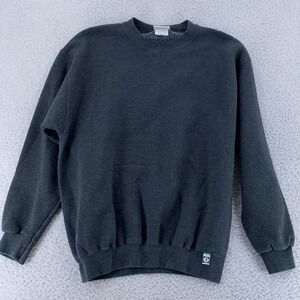 Vintage Discus Athletic Sweatshirt Mens Medium Gray Crewneck Pullover USA 90s